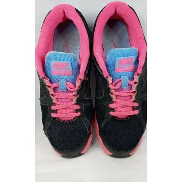 NIKE Dual Fusion ST 3 Women's Black/Pink/Blue Running Shoe Size 7 669750-003. - Picture 7 of 12